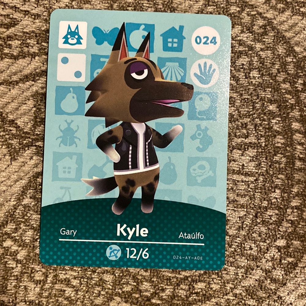 GENUINE ACNH amiibo for Kyle